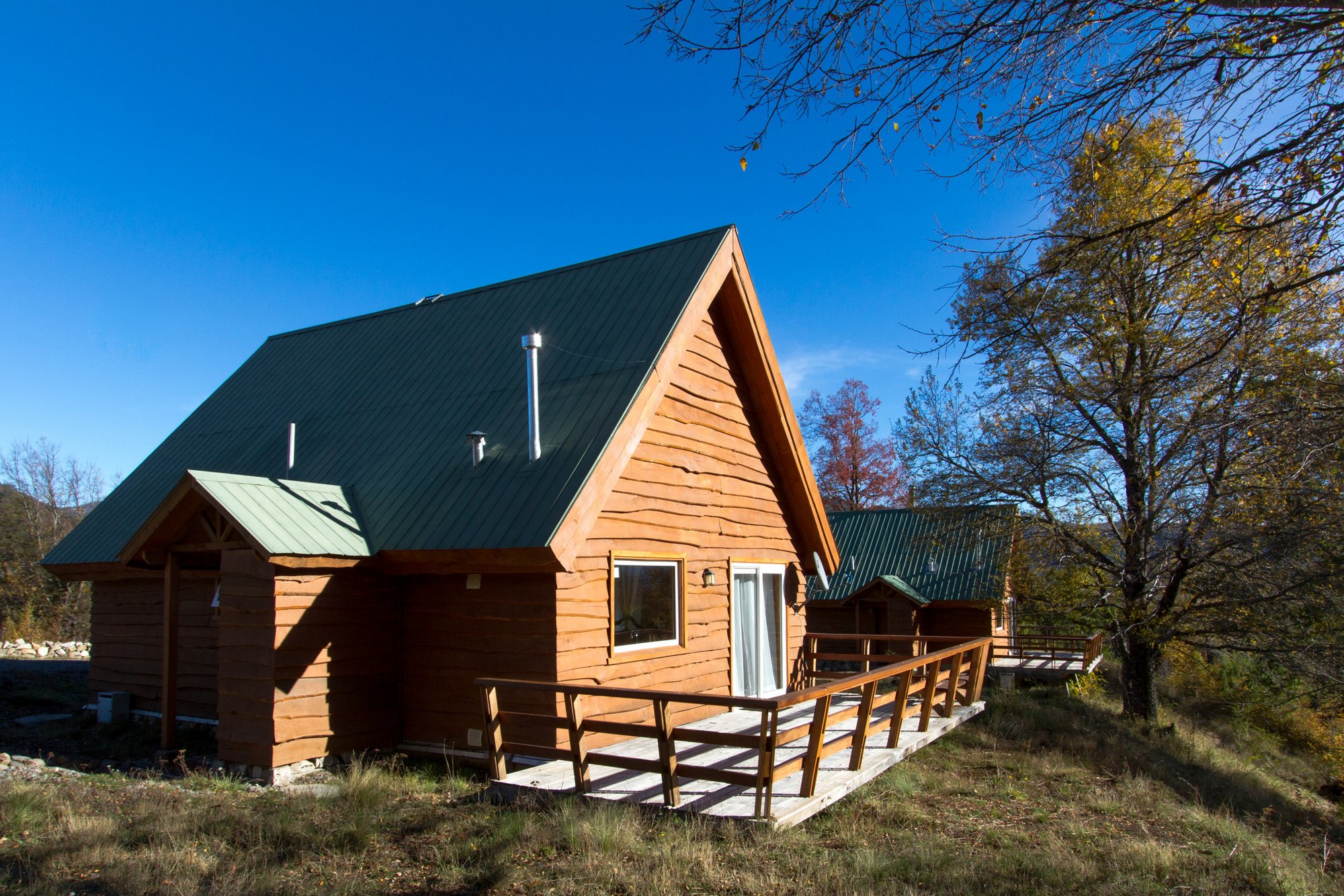 Ski Cabins, Chile, Andes