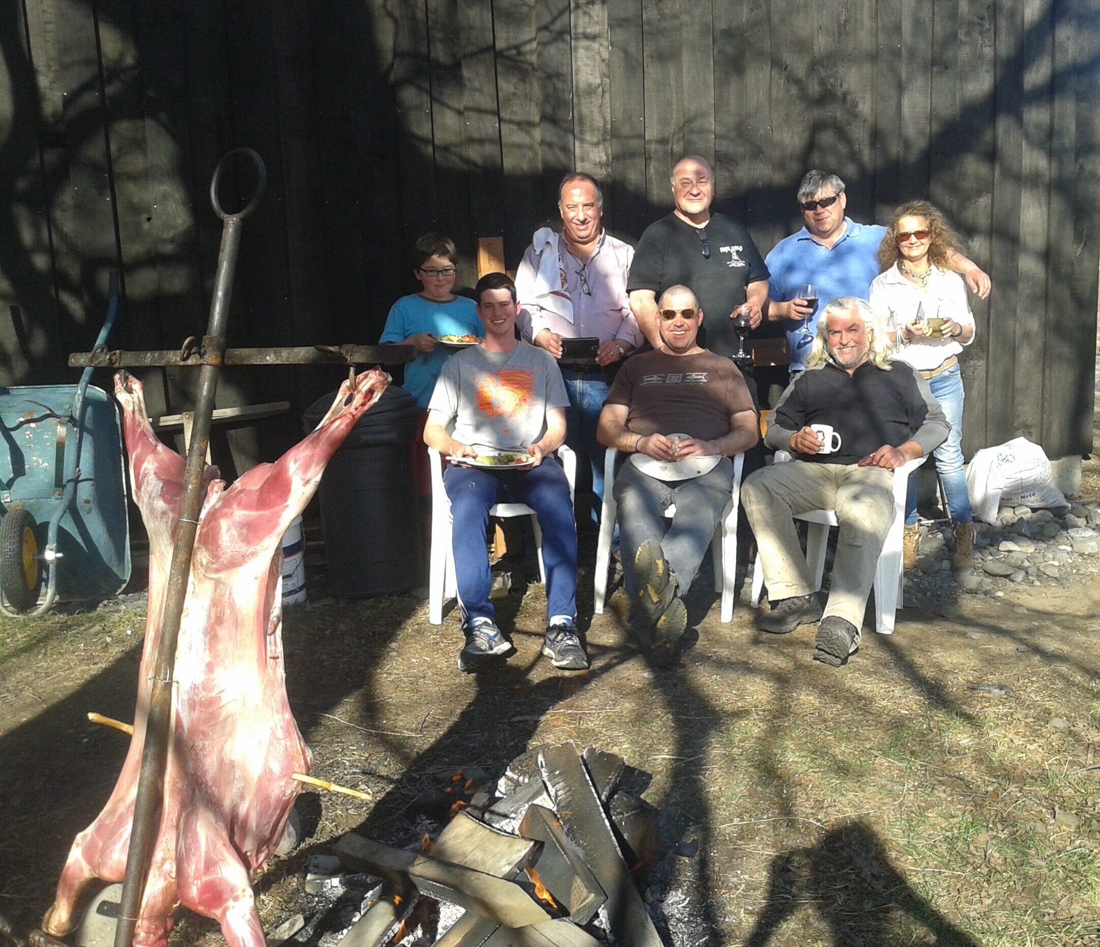 Fiestas Patrias asado patagonica